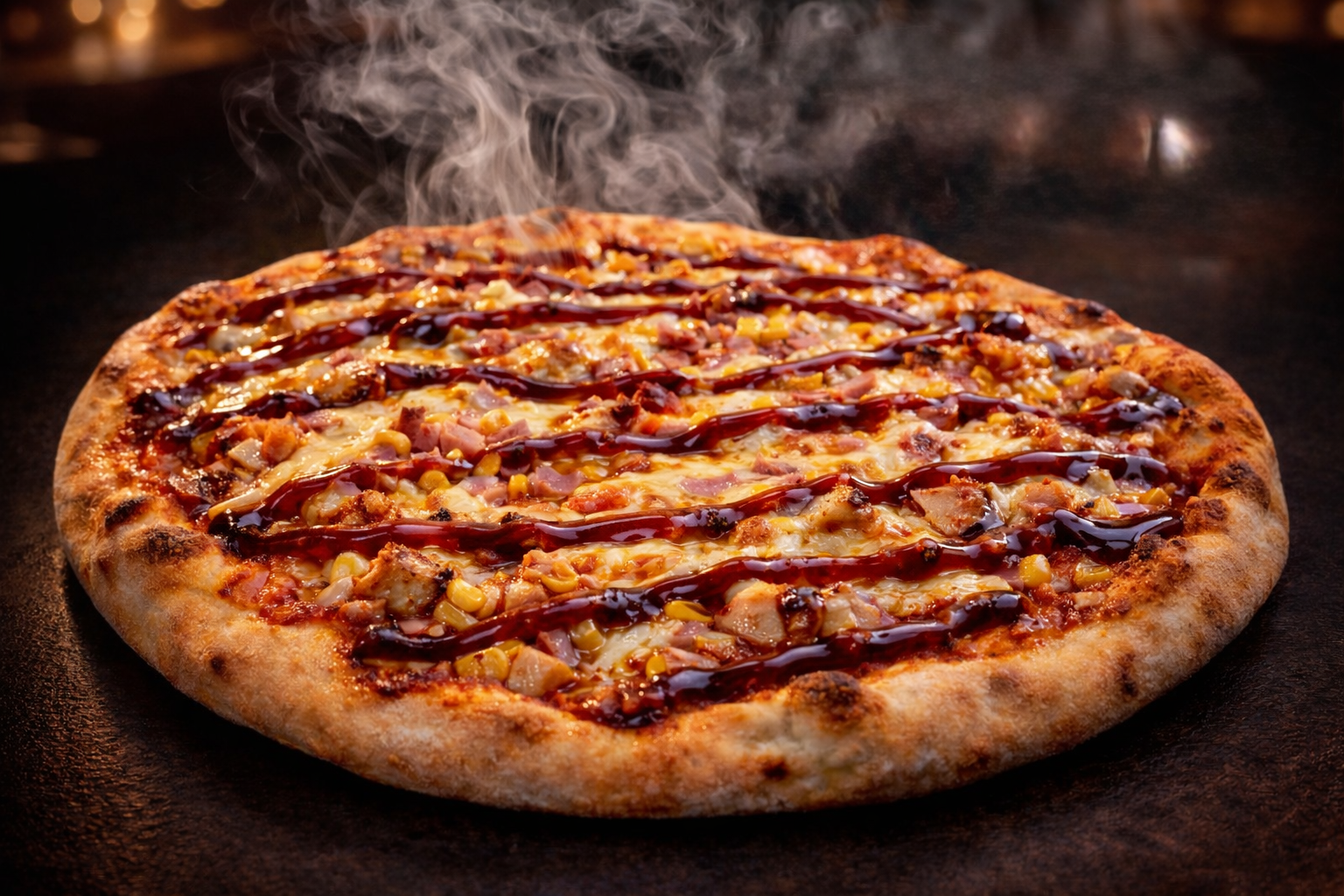 PIZZA POLLO BARBECUE